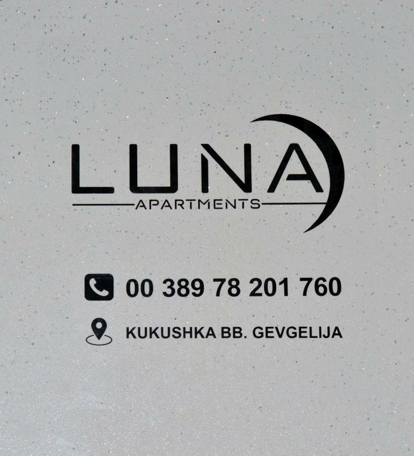 Luna Apartments Gevgelija Buitenkant foto